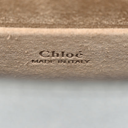 Chloe Calfskin Suede Small Nile Bracelet Bag Cloudy Blue 6 of 10