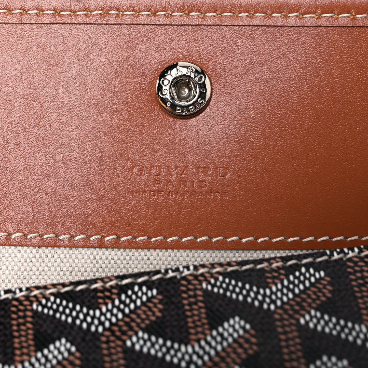 Goyardine Saint Louis GM Black Gold