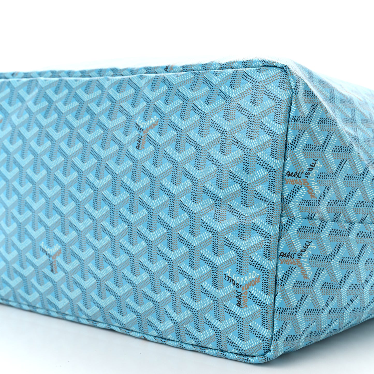 Goyardine Saint Louis GM Balise Beach Towel Set Turquoise