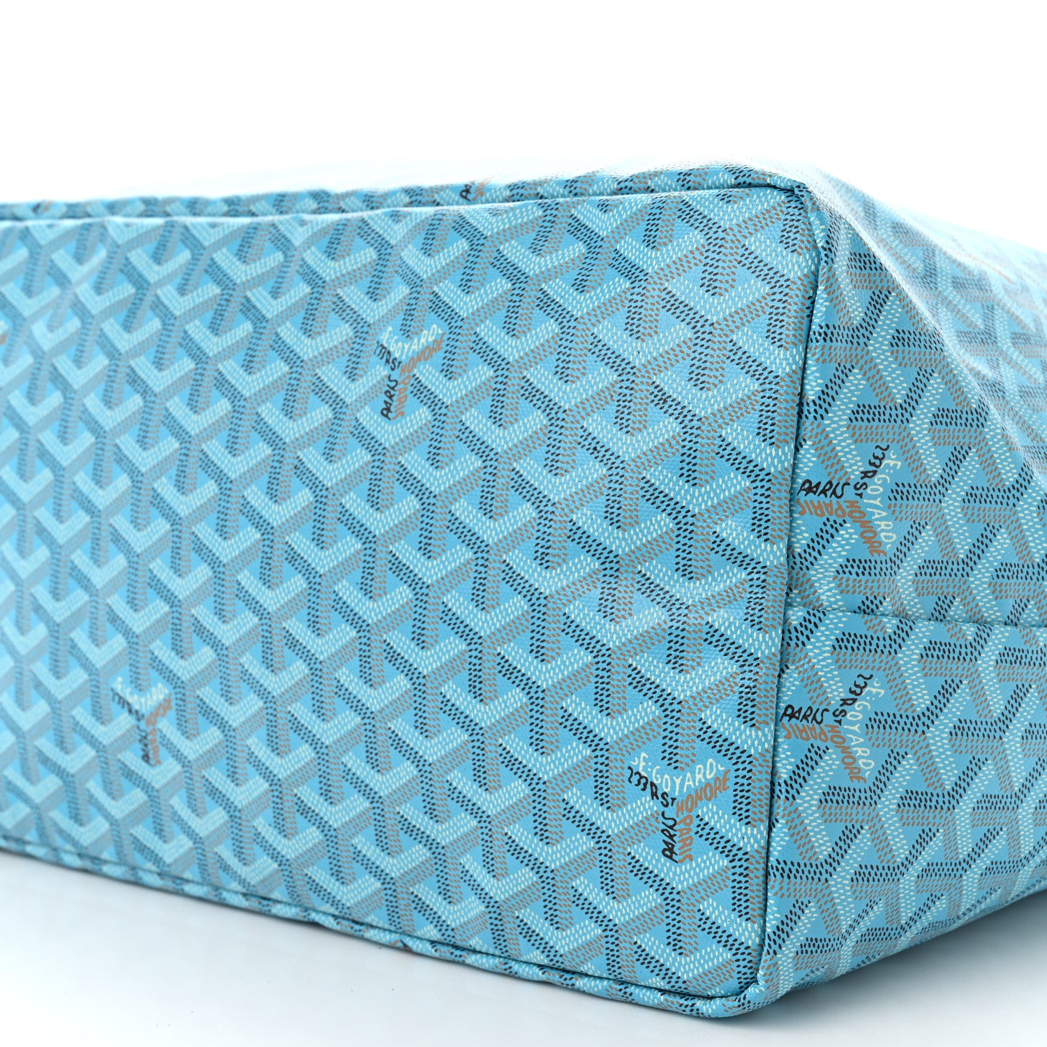 Goyard Goyardine Saint Louis GM Balise Beach Towel Set Turquoise 12 of 12