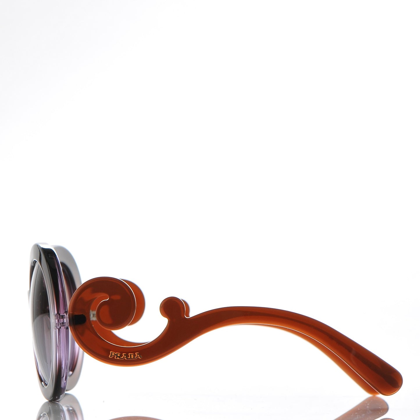 Baroque Sunglasses SPR 27N Brown Violet