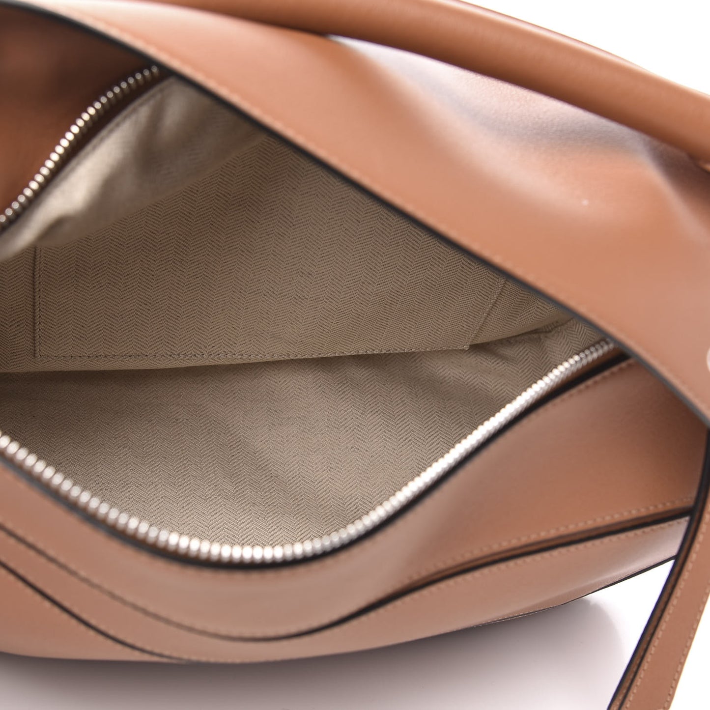 Calfskin Medium Puzzle Bag Tan