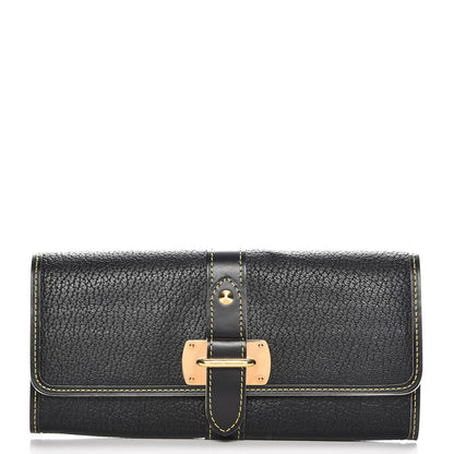 Louis Vuitton Suhali Le Favori Wallet Black 1 of 8