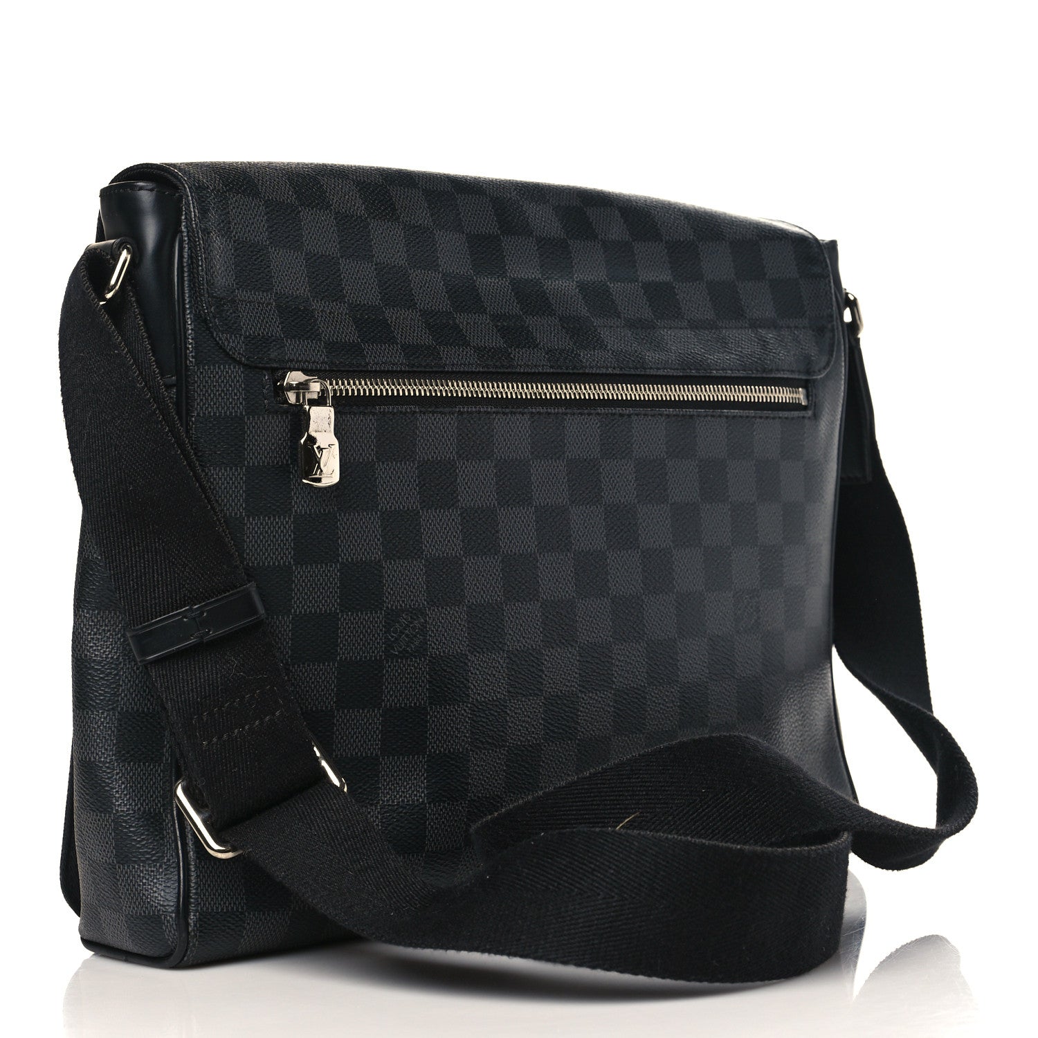 Louis Vuitton Damier Graphite District MM 3 of 8