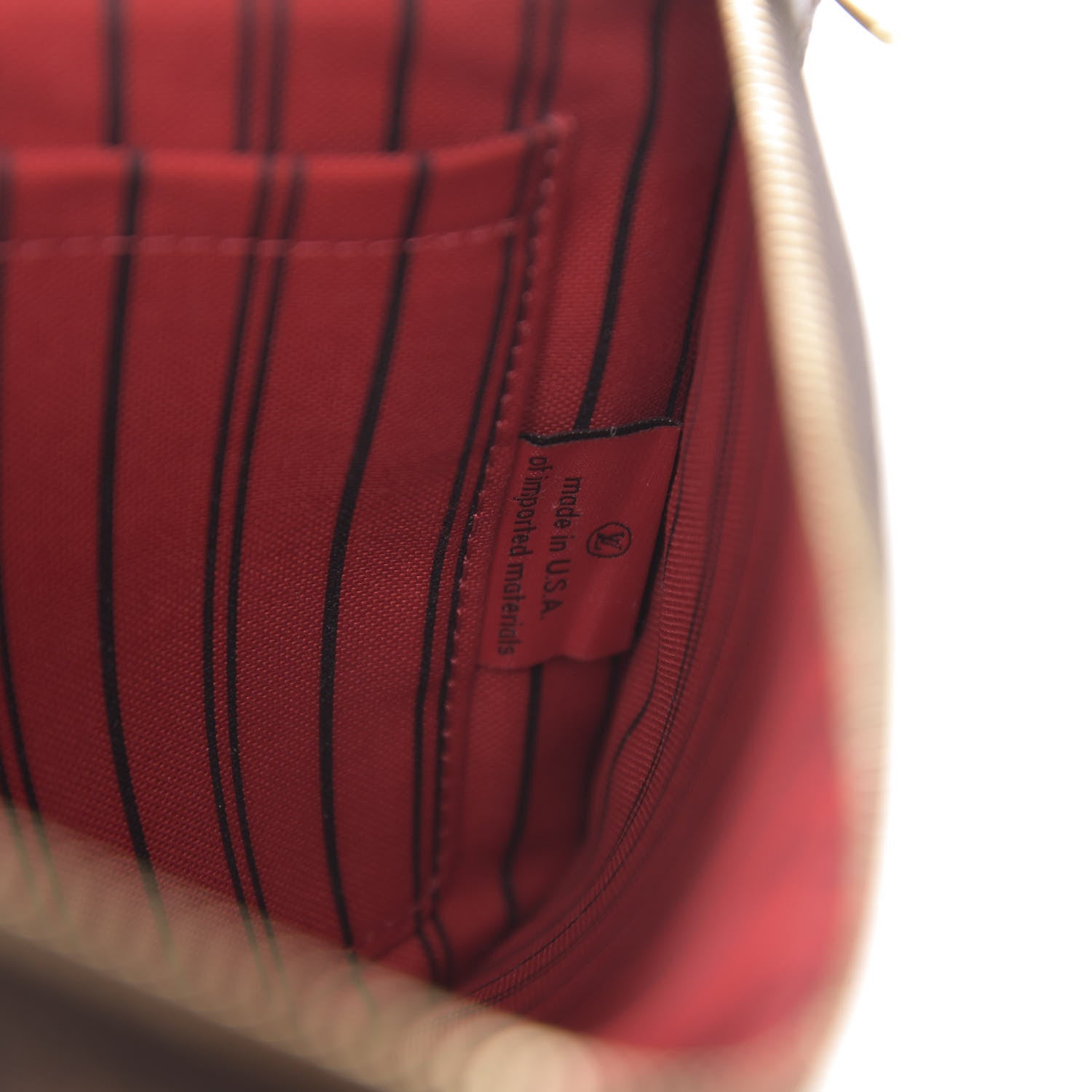Louis Vuitton Damier Ebene Neverfull MM GM Pochette 7 of 8
