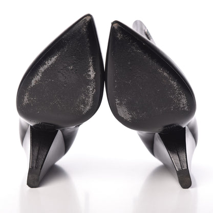 Saint Laurent Calfskin Niki Charm Boots 40 Black 7 of 9