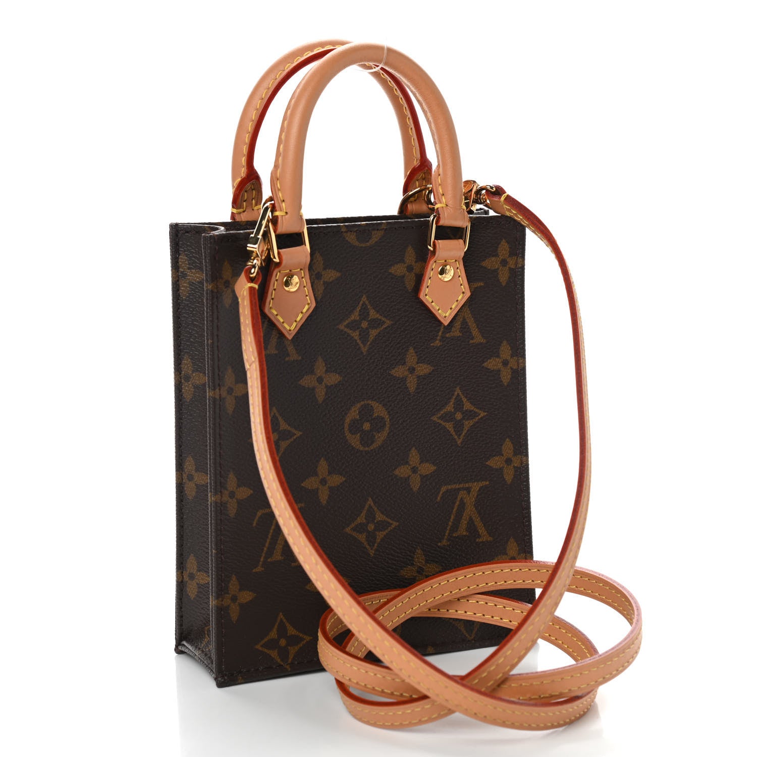 Louis Vuitton Monogram Petit Sac Plat 3 of 9
