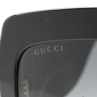Gucci Square Frame GG0102S Sunglasses Glitter Black 7 of 8