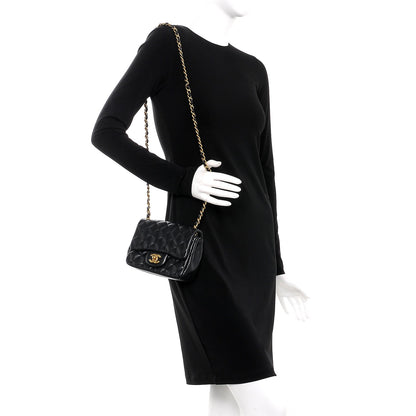 Chanel Caviar Quilted Mini Square Flap Black 2 of 7