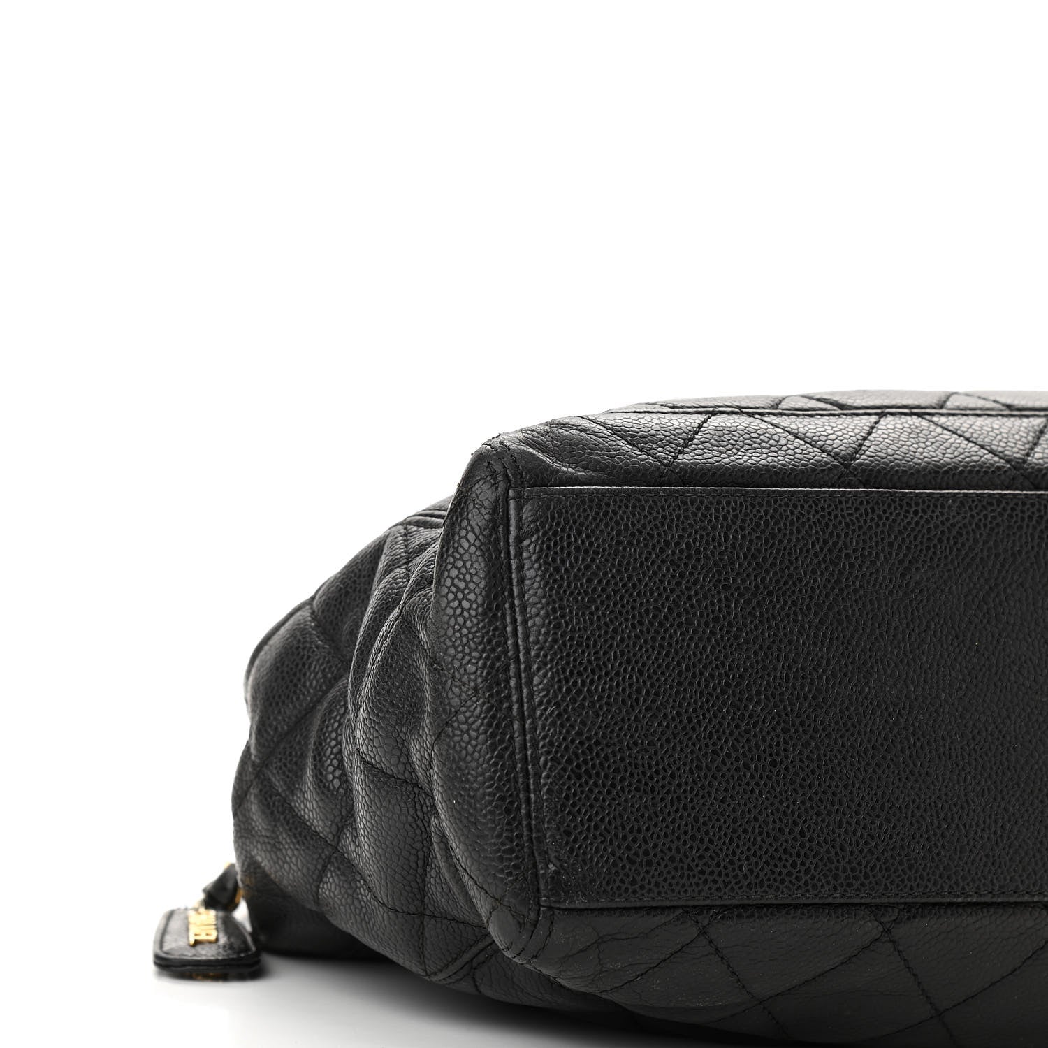 Chanel Caviar Quilted CC Tote Black 7 of 14