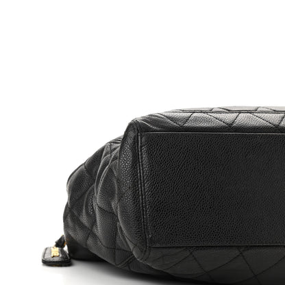 Chanel Caviar Quilted CC Tote Black 7 of 14