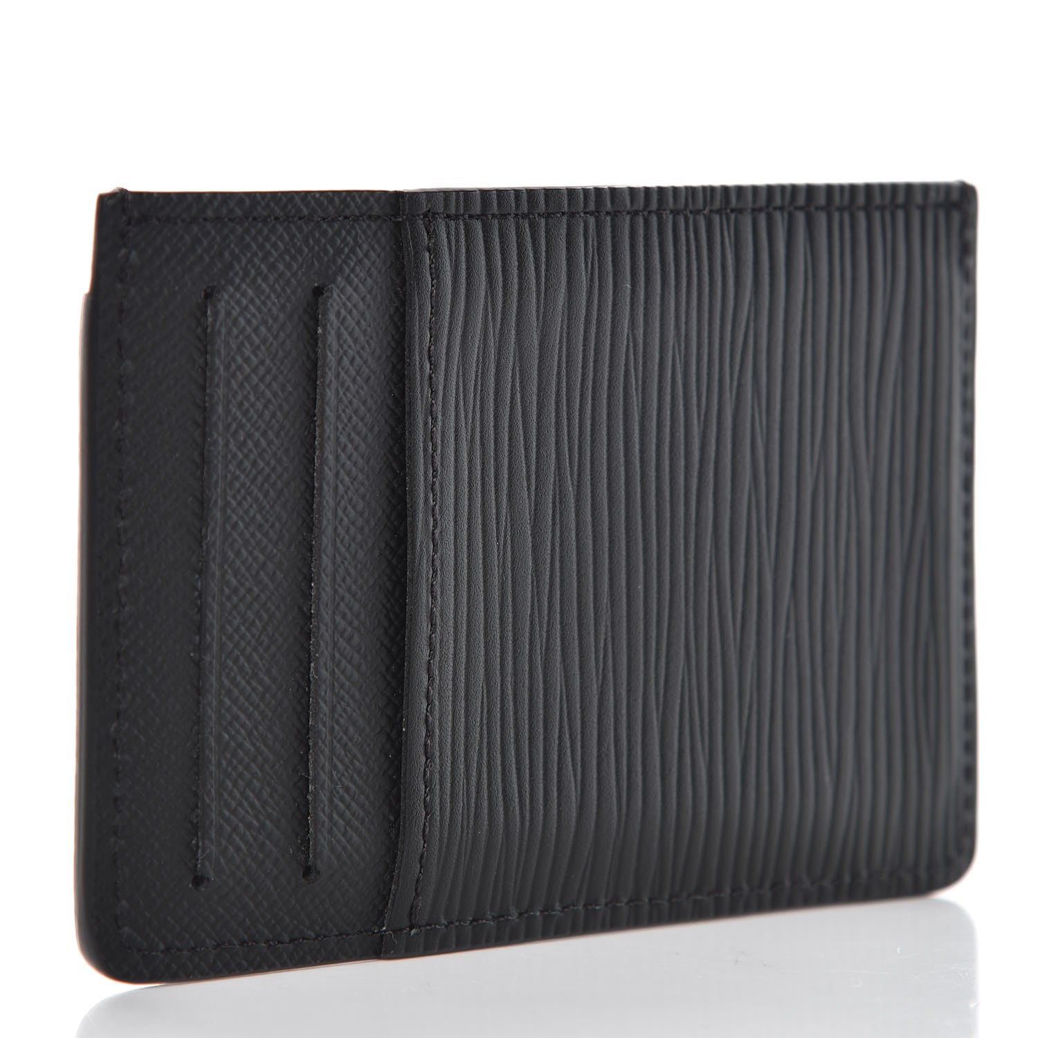 Louis Vuitton Epi Neo Porte-Cartes Card Holder Black 3 of 7