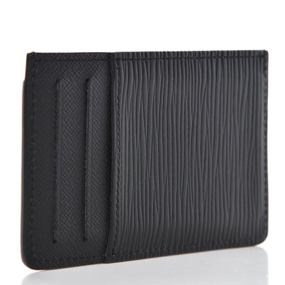Louis Vuitton Epi Neo Porte-Cartes Card Holder Black 3 of 7