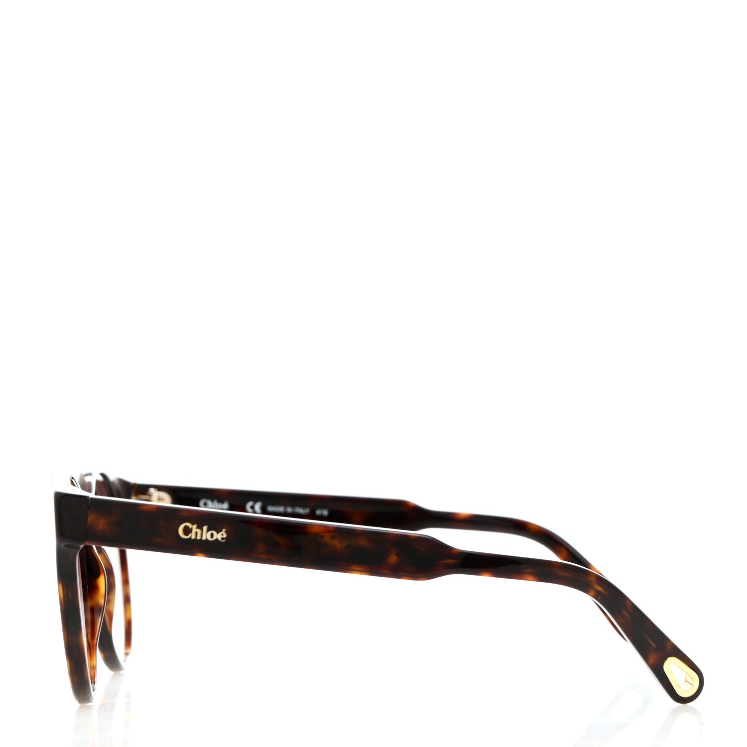 Chloe Oversized Round Sunglasses CE753S Tortoise 3 of 7