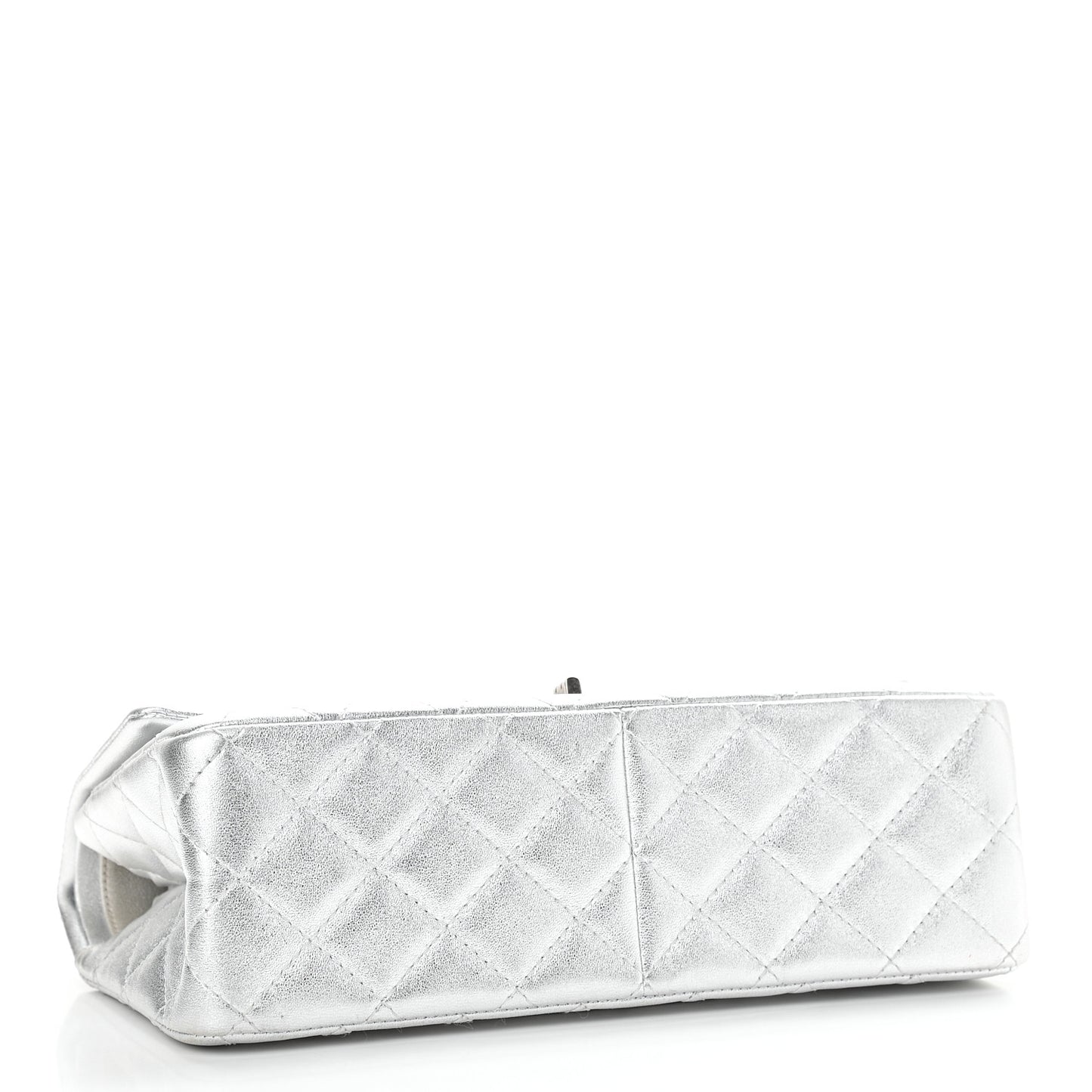 Metallic Lambskin Quilted 2.55 Reissue 226 Flap Silver
