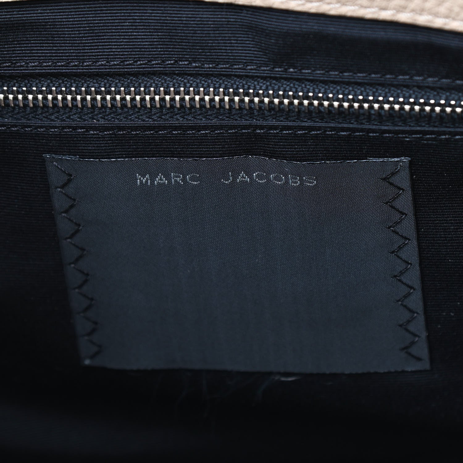 Marc Jacobs Textured Calfskin Satchel Beige 6 of 9