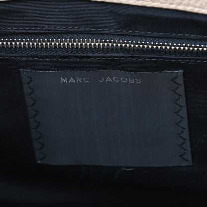Marc Jacobs Textured Calfskin Satchel Beige 6 of 9