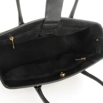Chanel Deerskin Cerf Executive Shopper Tote Black 5 of 7