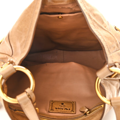 Prada Vitello Shine Hobo Cammeo 5 of 15