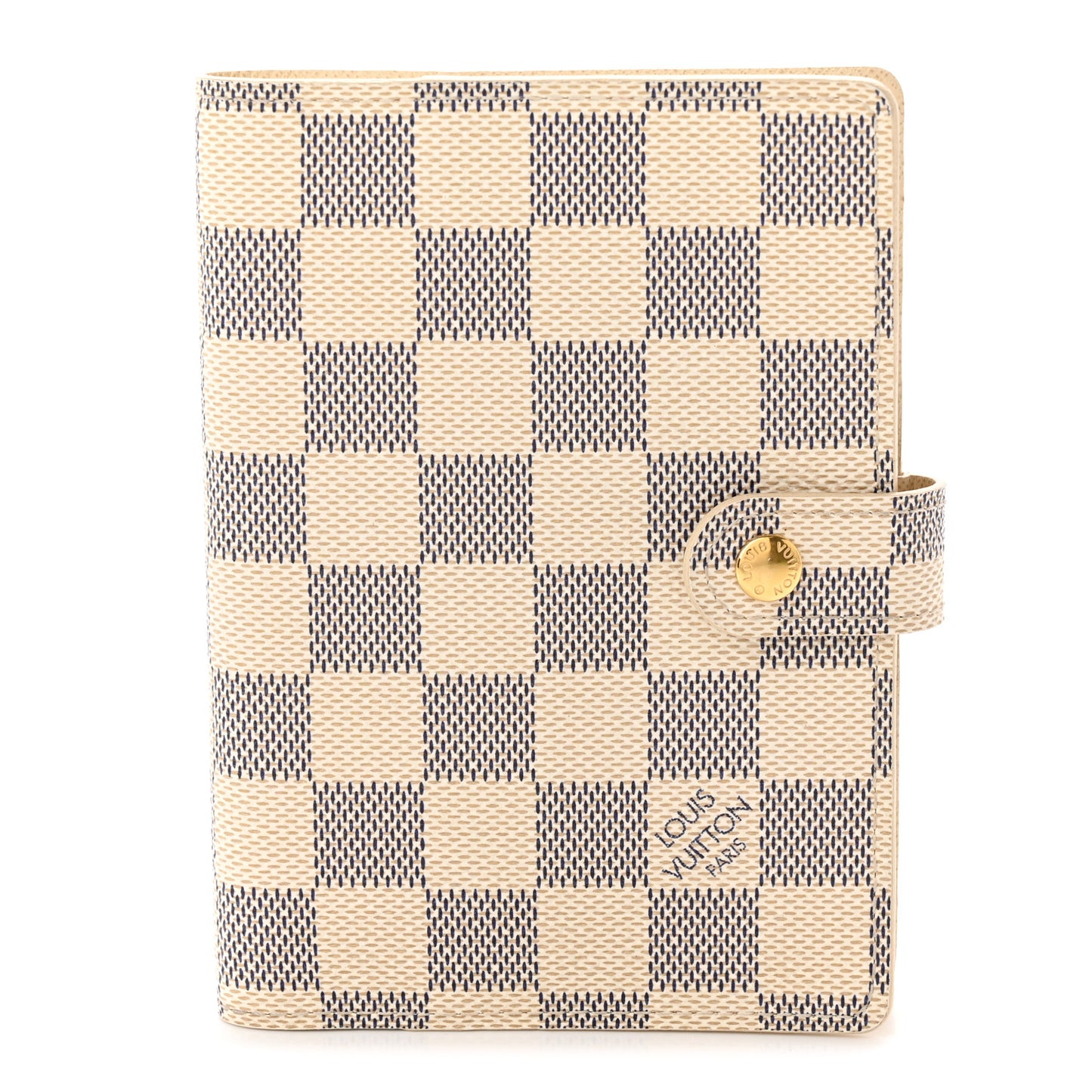 Damier Azur Small Ring Agenda Cover