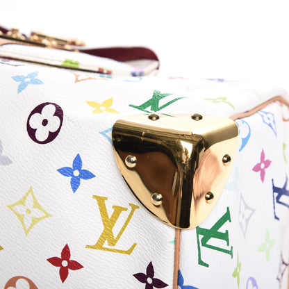 Louis Vuitton Monogram Multicolor Speedy 30 White 12 of 13