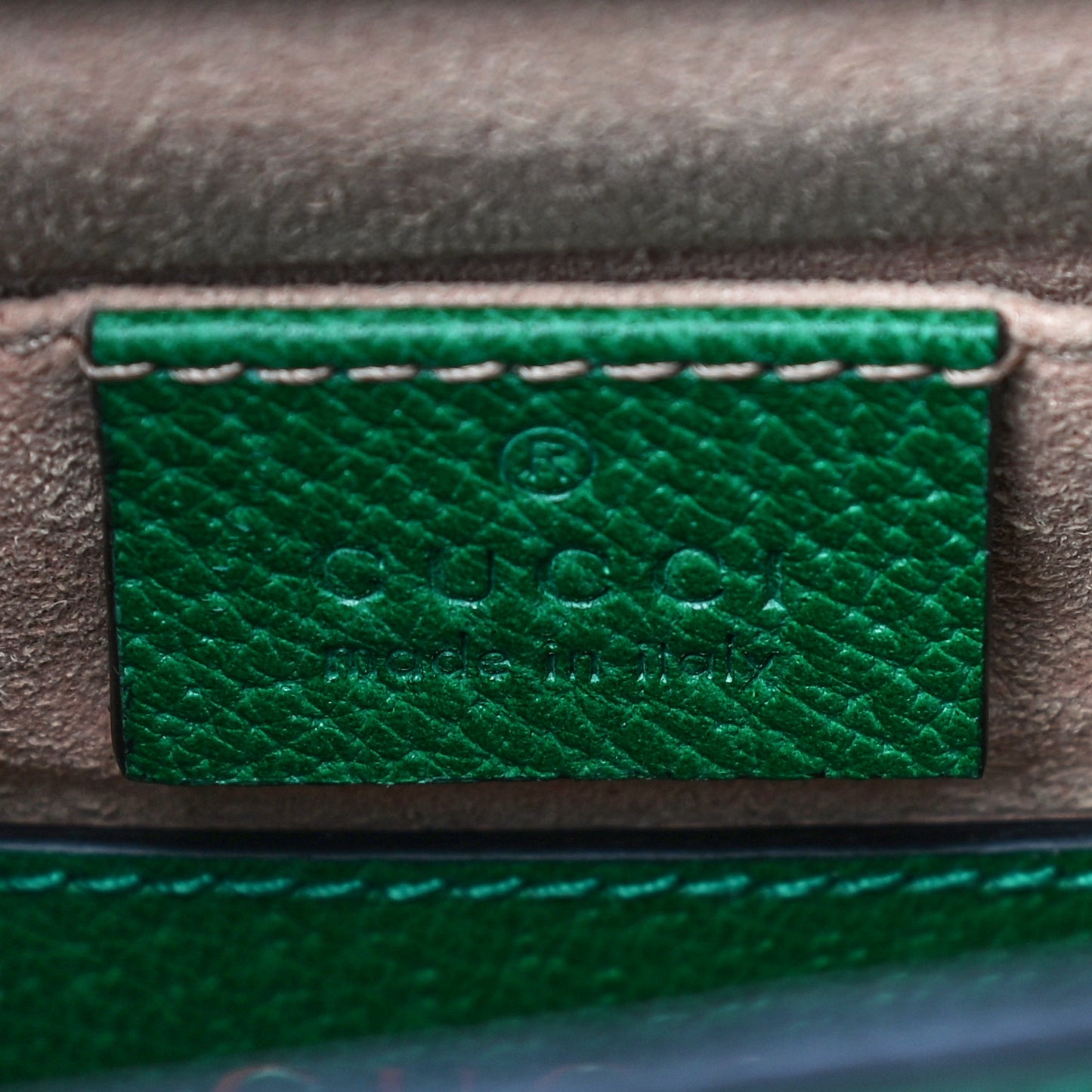 GG Supreme Monogram Flora Web Small Ophidia Chain Shoulder Bag Green