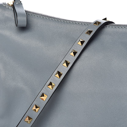 Valentino Garavani Vitello Rockstud Hobo Light Blue 11 of 11