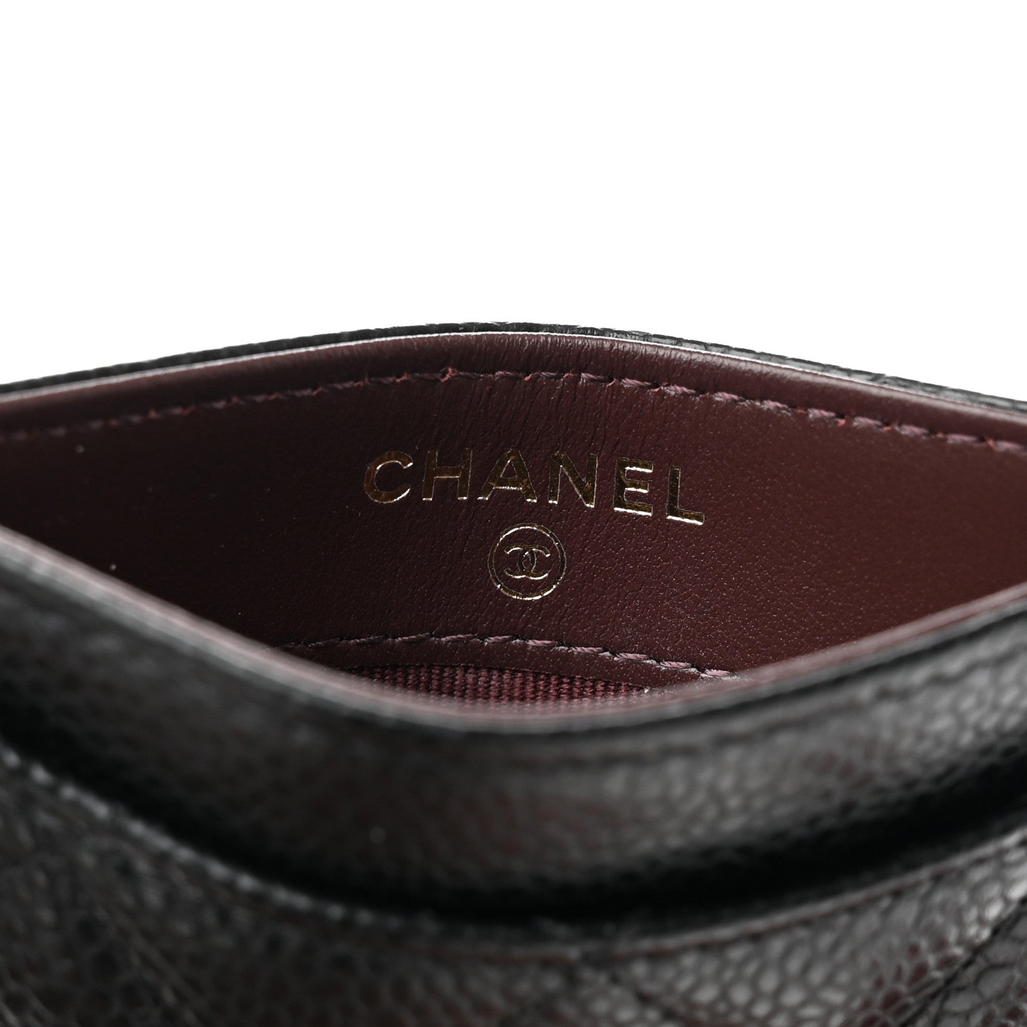 Chanel Caviar Quilted Card Holder Black 6 of 9