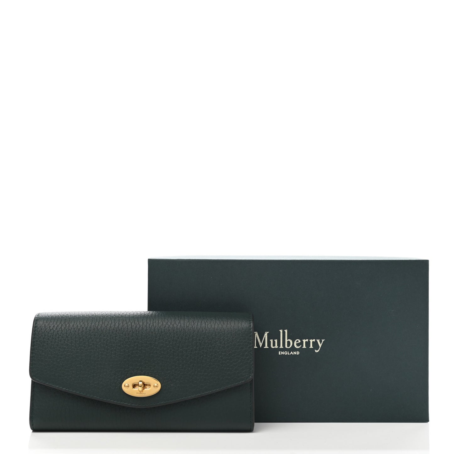 Heavy Grain Darley Wallet Mulberry Green
