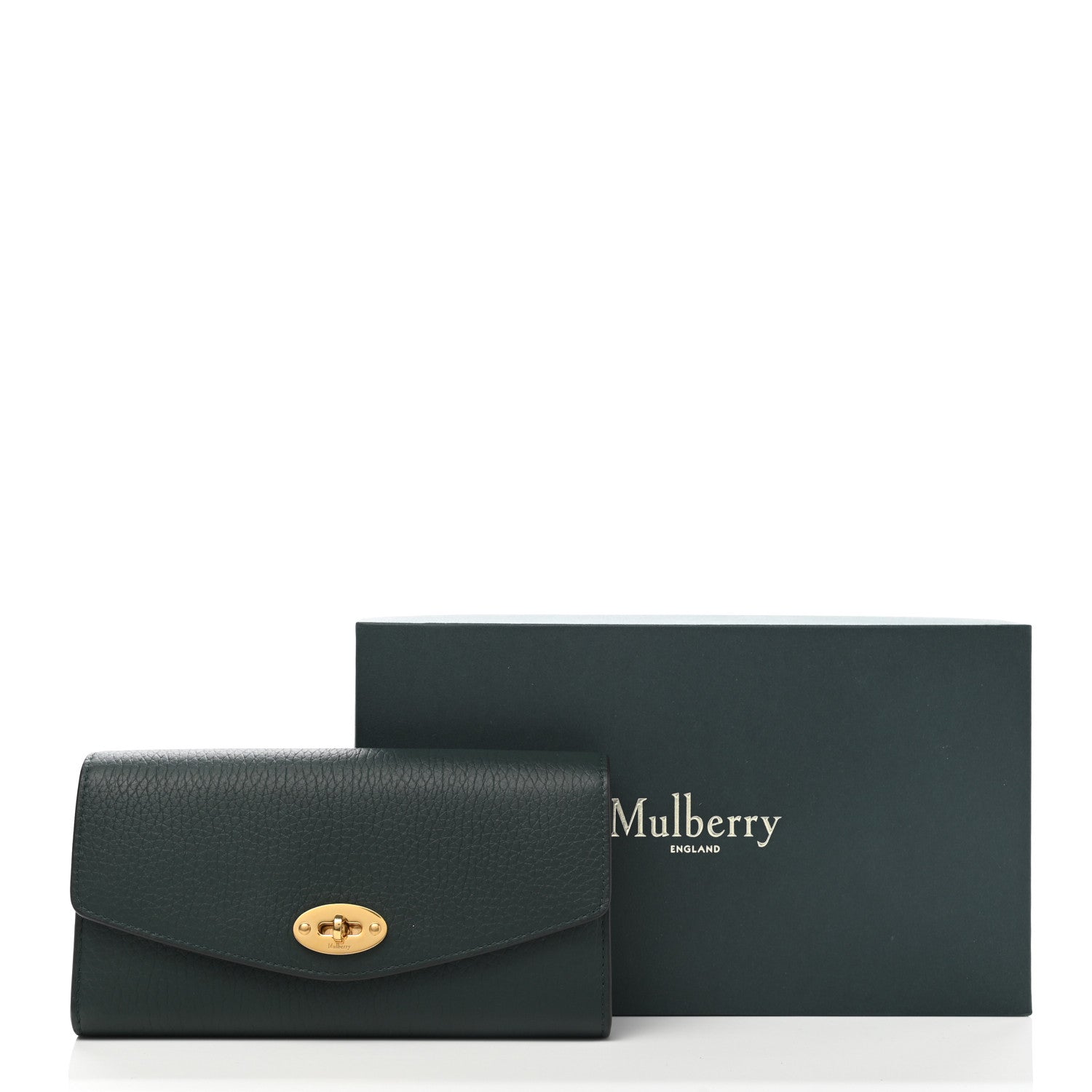 Mulberry Heavy Grain Darley Wallet Mulberry Green 7 of 7