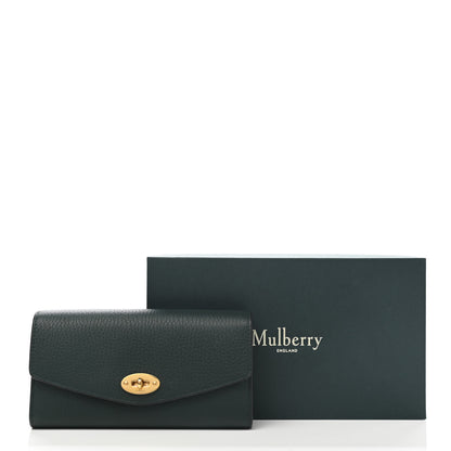 Mulberry Heavy Grain Darley Wallet Mulberry Green 7 of 7