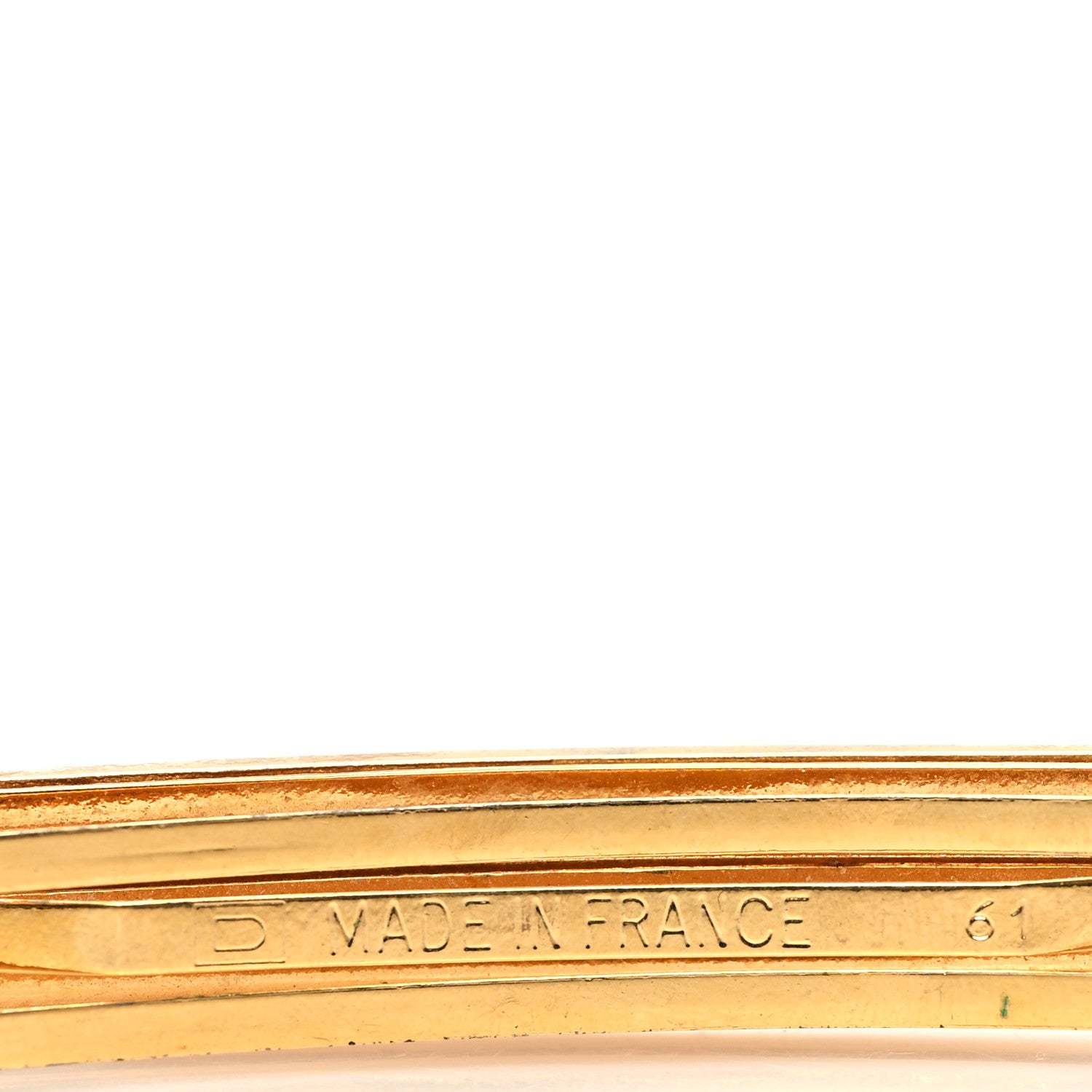 Chanel Coco Hair Clip Barrette Gold 3 of 3