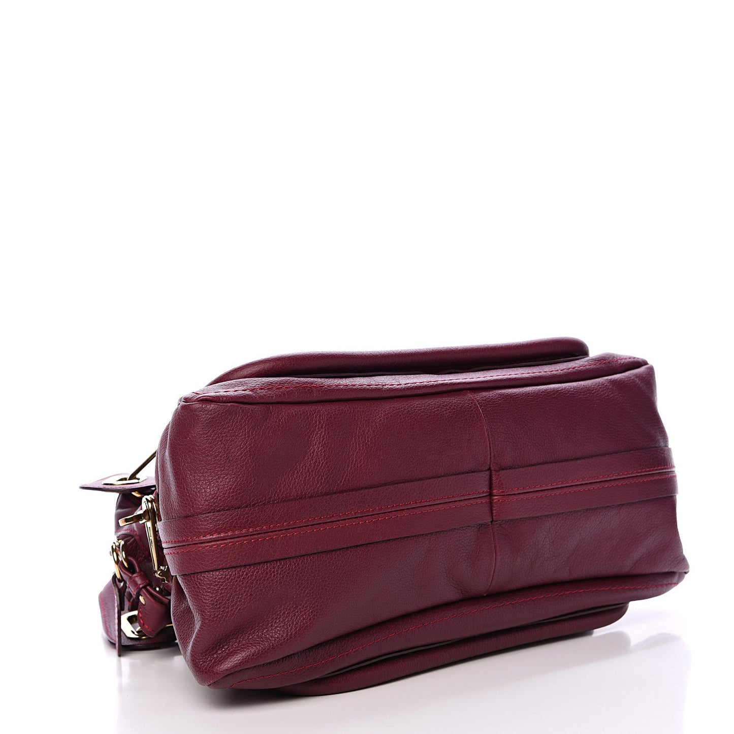 Calfskin Medium Paraty Wine Purple