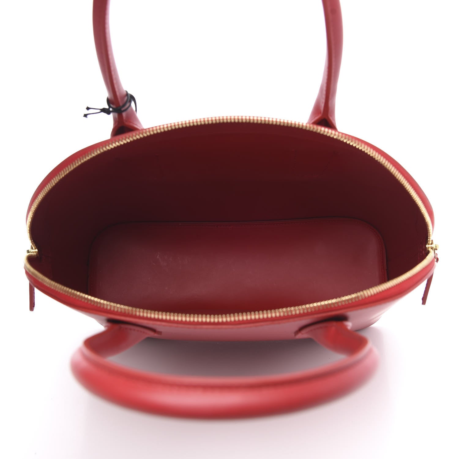 Mansur Gavriel Calfskin Top Handle Rounded Bag Flamma 5 of 9