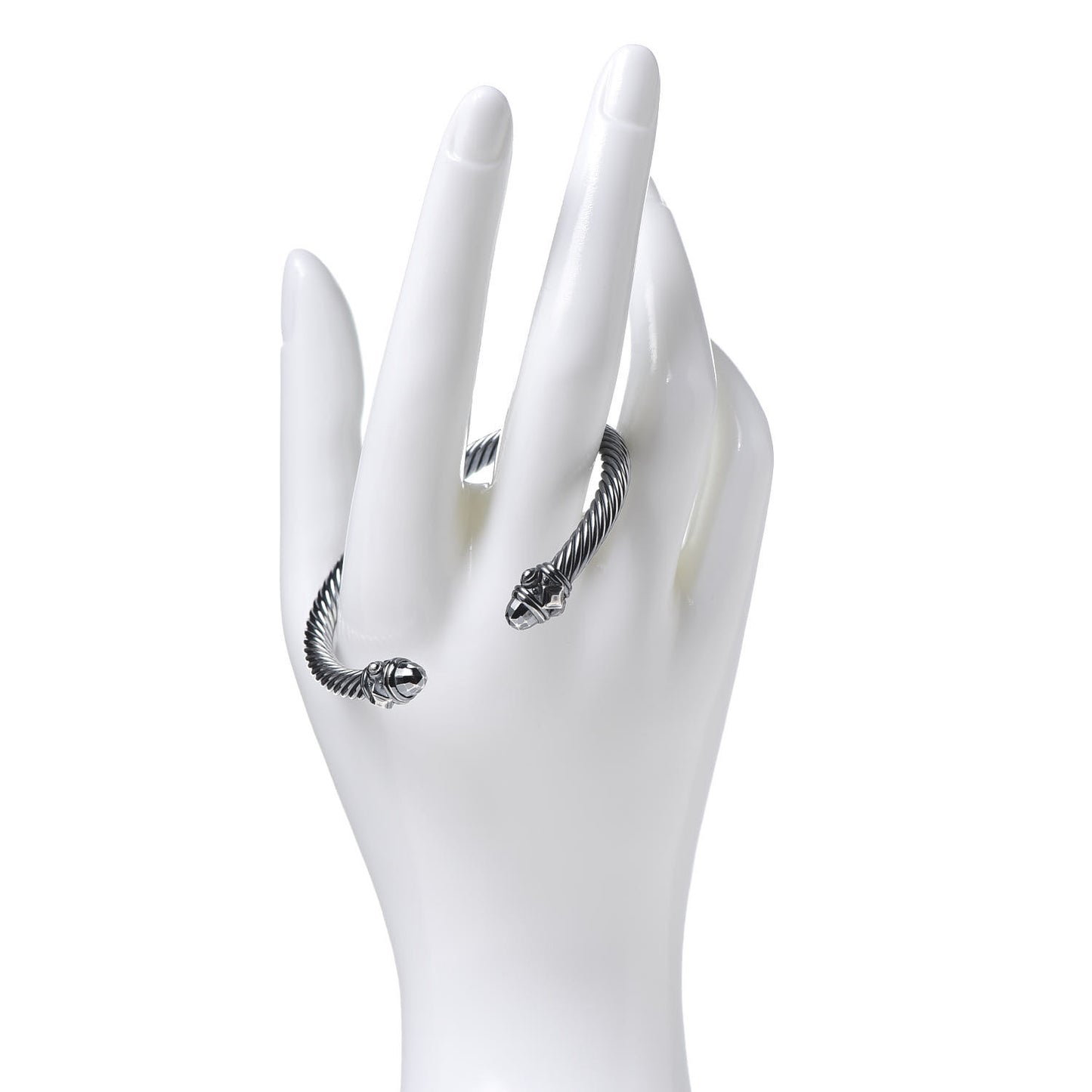 Darkened Sterling Silver 5mm Renaissance Bracelet