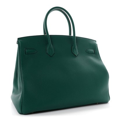 Hermes Togo Birkin 35 Malachite 3 of 11