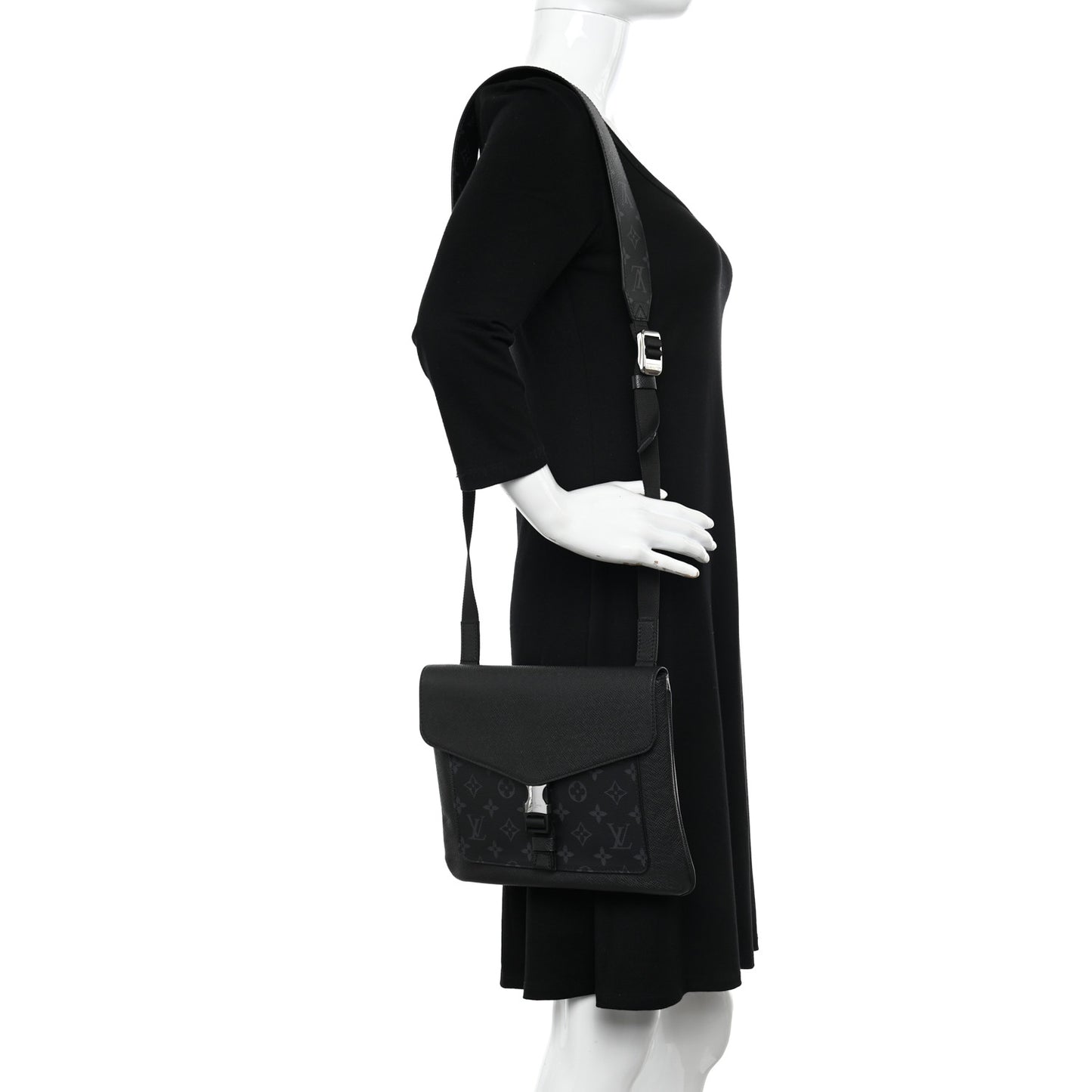 Taigarama Outdoor Flap Messenger Black