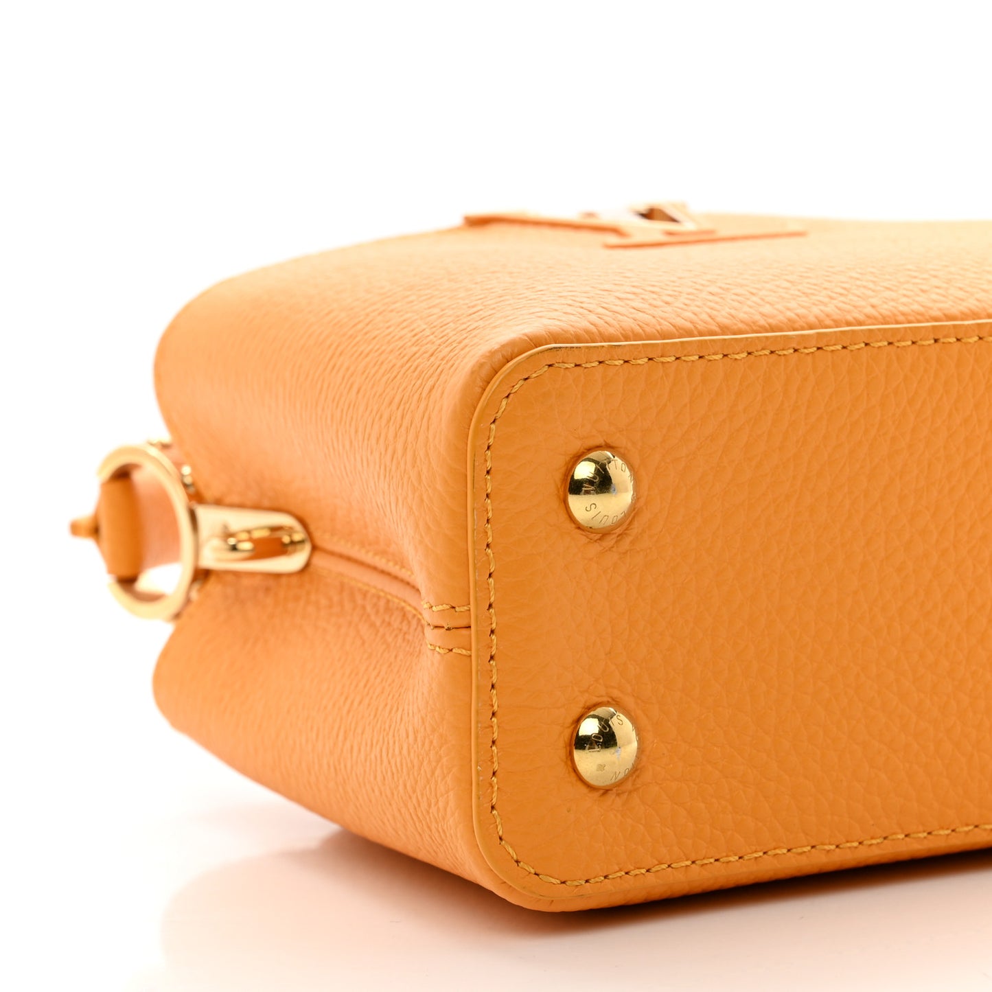 Taurillon Mini Capucines Sunbeam Yellow