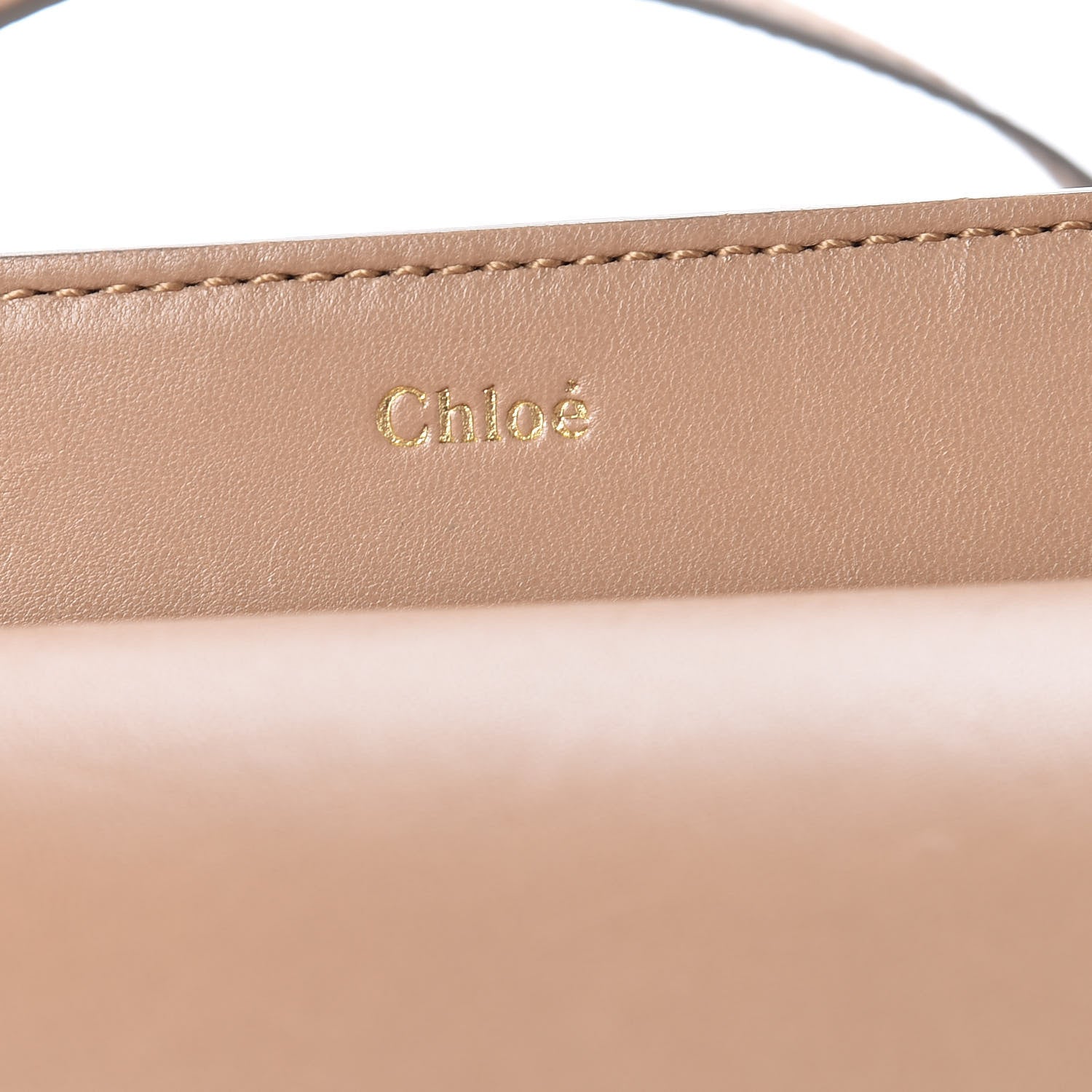 Chloe Calfskin Georgia Crossbody Bag Chestnut Cream 6 of 16