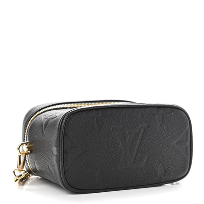 Louis Vuitton Empreinte Monogram Giant Vanity PM Black 4 of 9