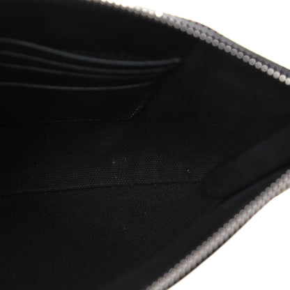Burberry House Check Derby Peyton Crossbody Clutch Bag Black 12 of 14