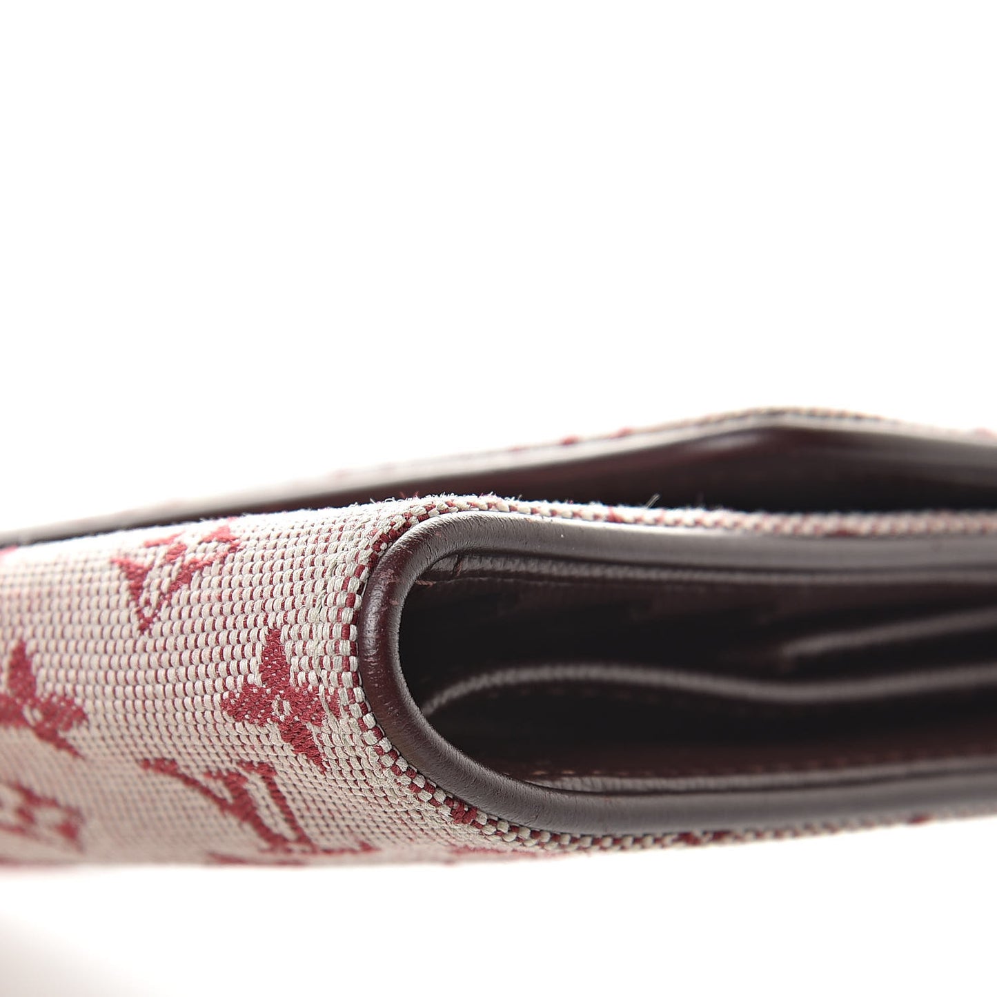Mini Monogram Porte Tresor International Wallet Cherry