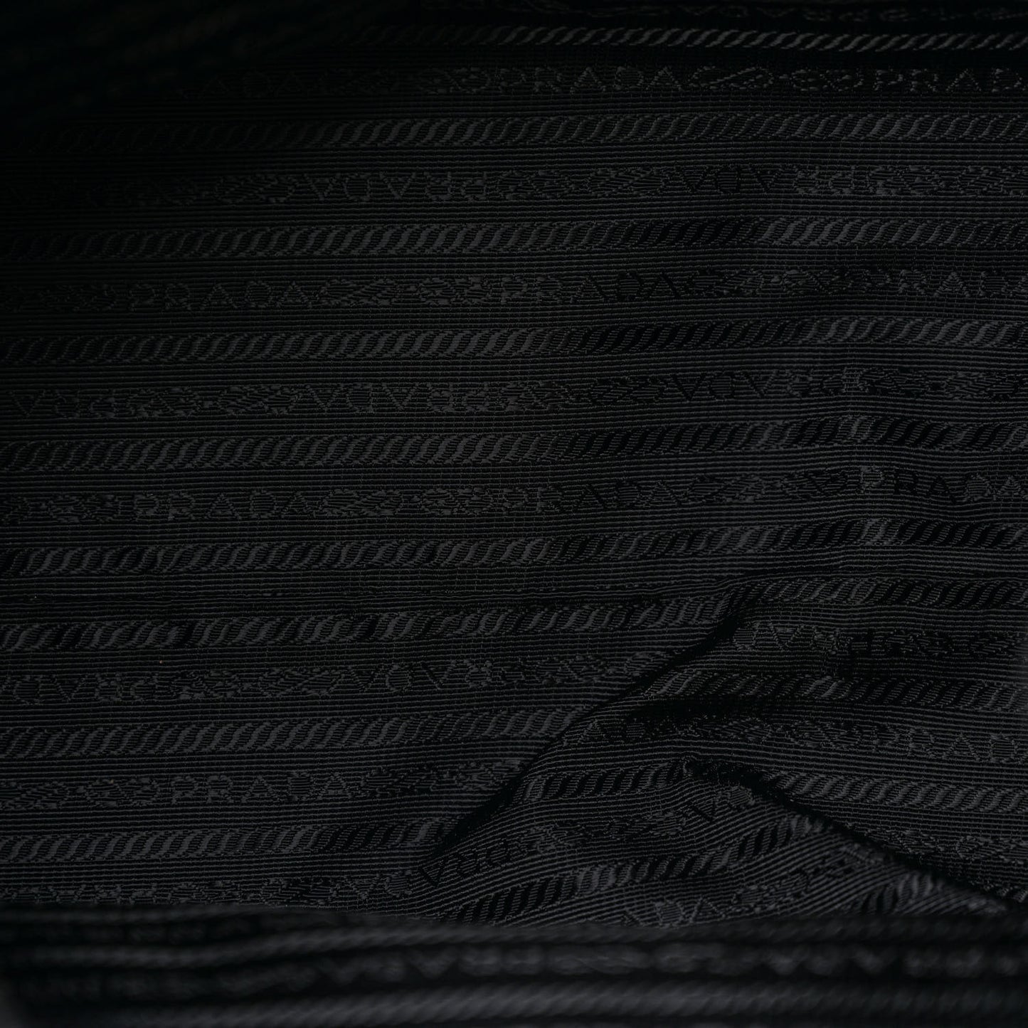 Vitello Phenix Embossed Logo Hobo Black
