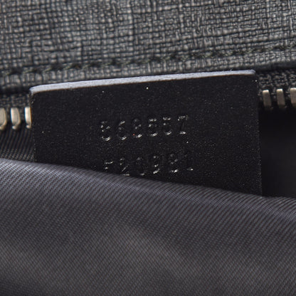 Gucci GG Supreme Monogram Briefcase Black Grey 7 of 8