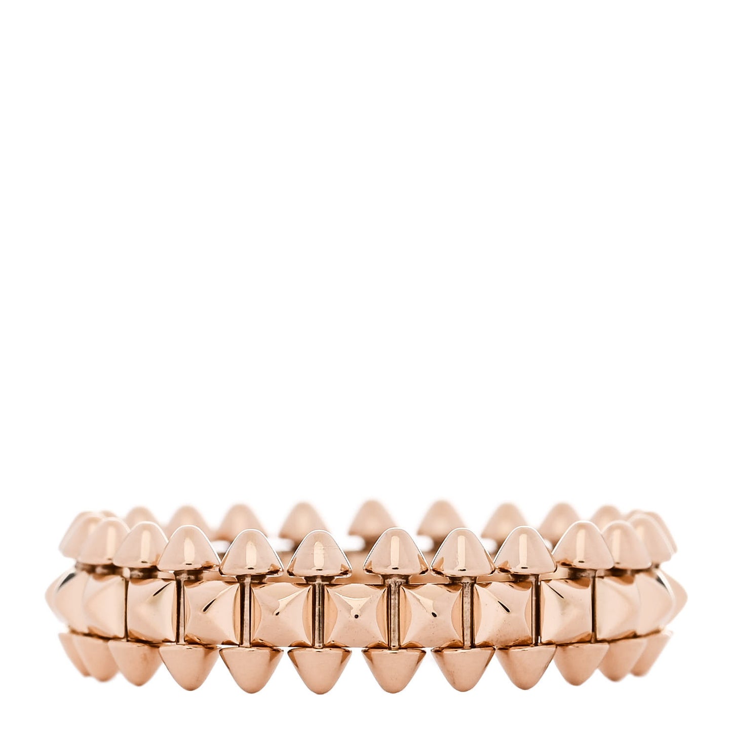 18K Pink Gold SM Clash De Cartier Ring 61 9.5