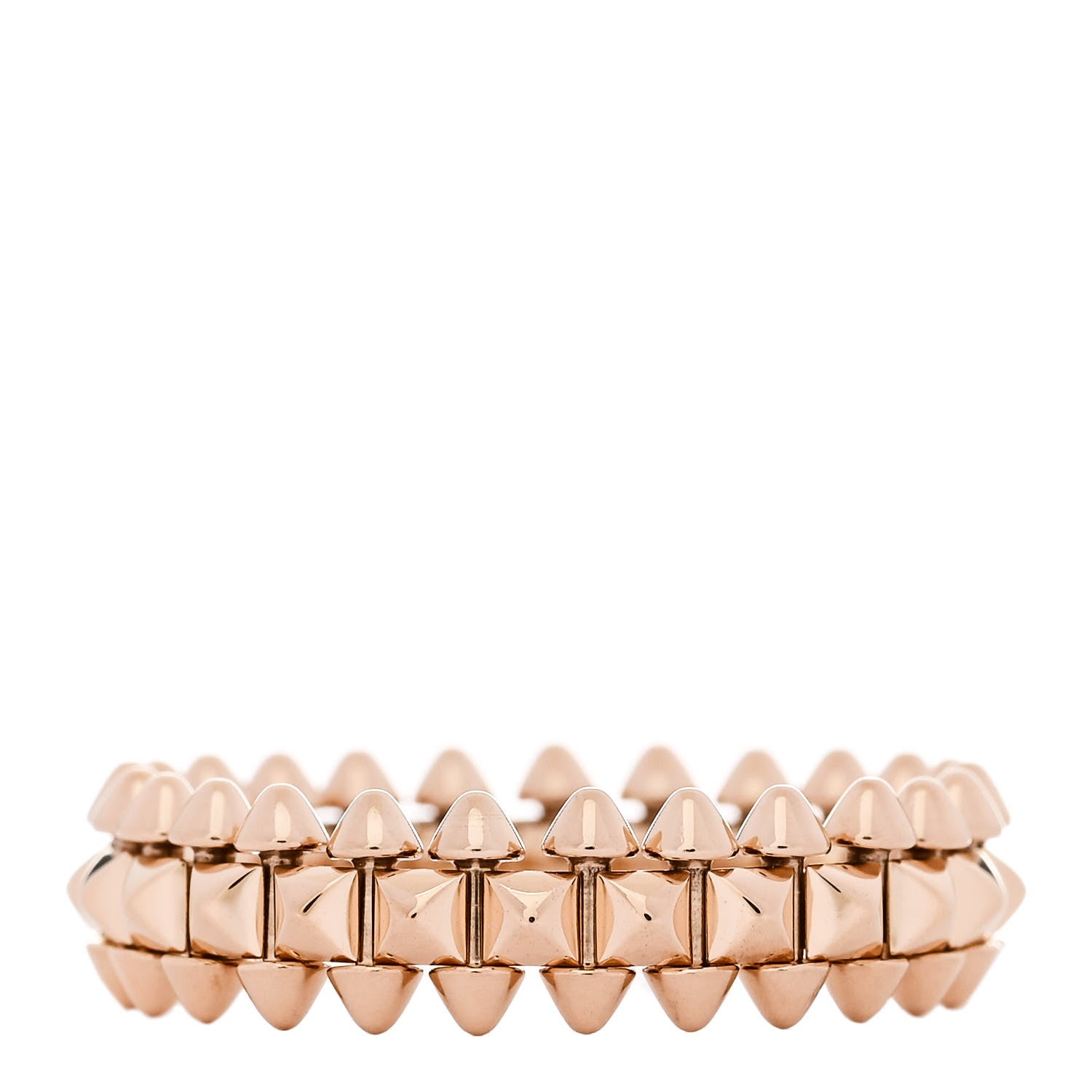 Cartier 18K Pink Gold SM Clash De Cartier Ring 61 9.5 3 of 5