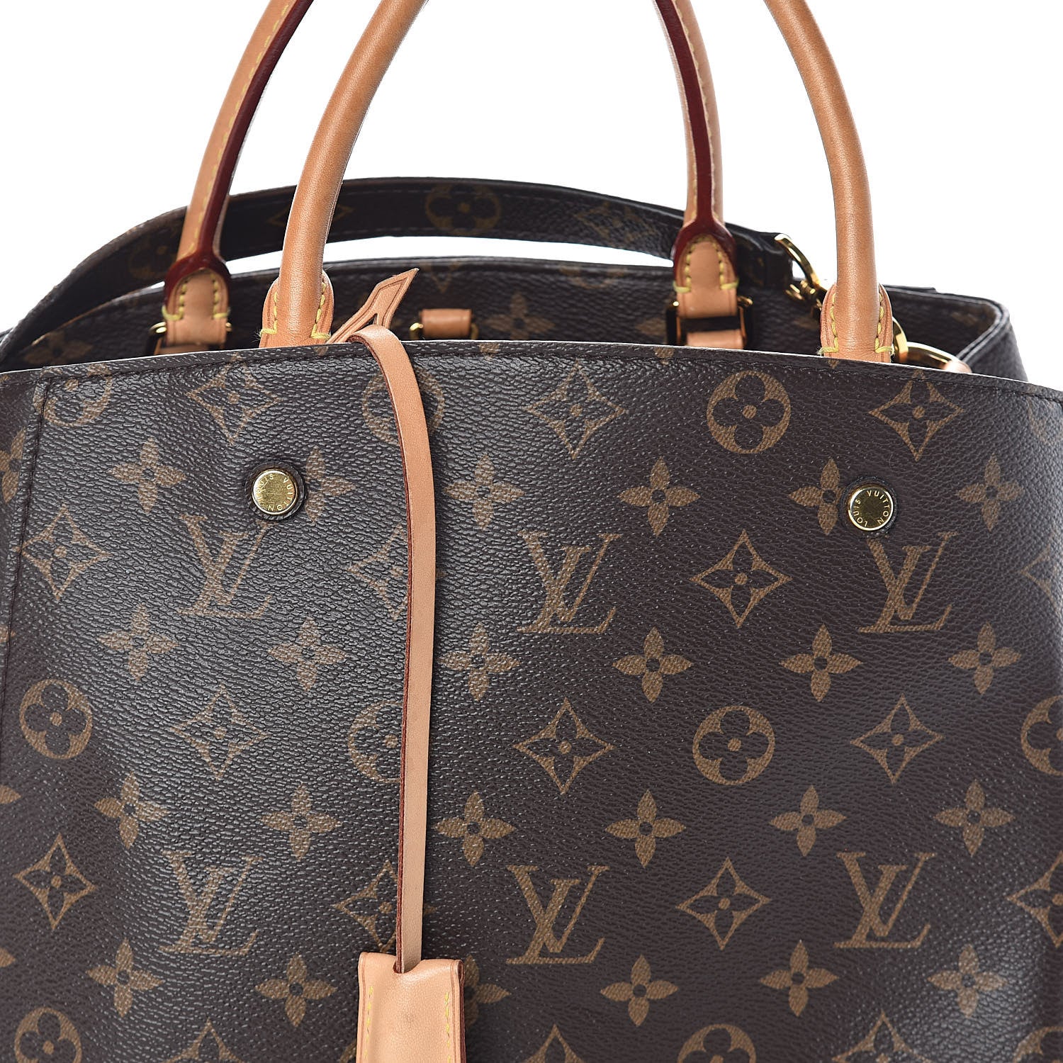 Louis Vuitton Monogram Montaigne MM 7 of 9