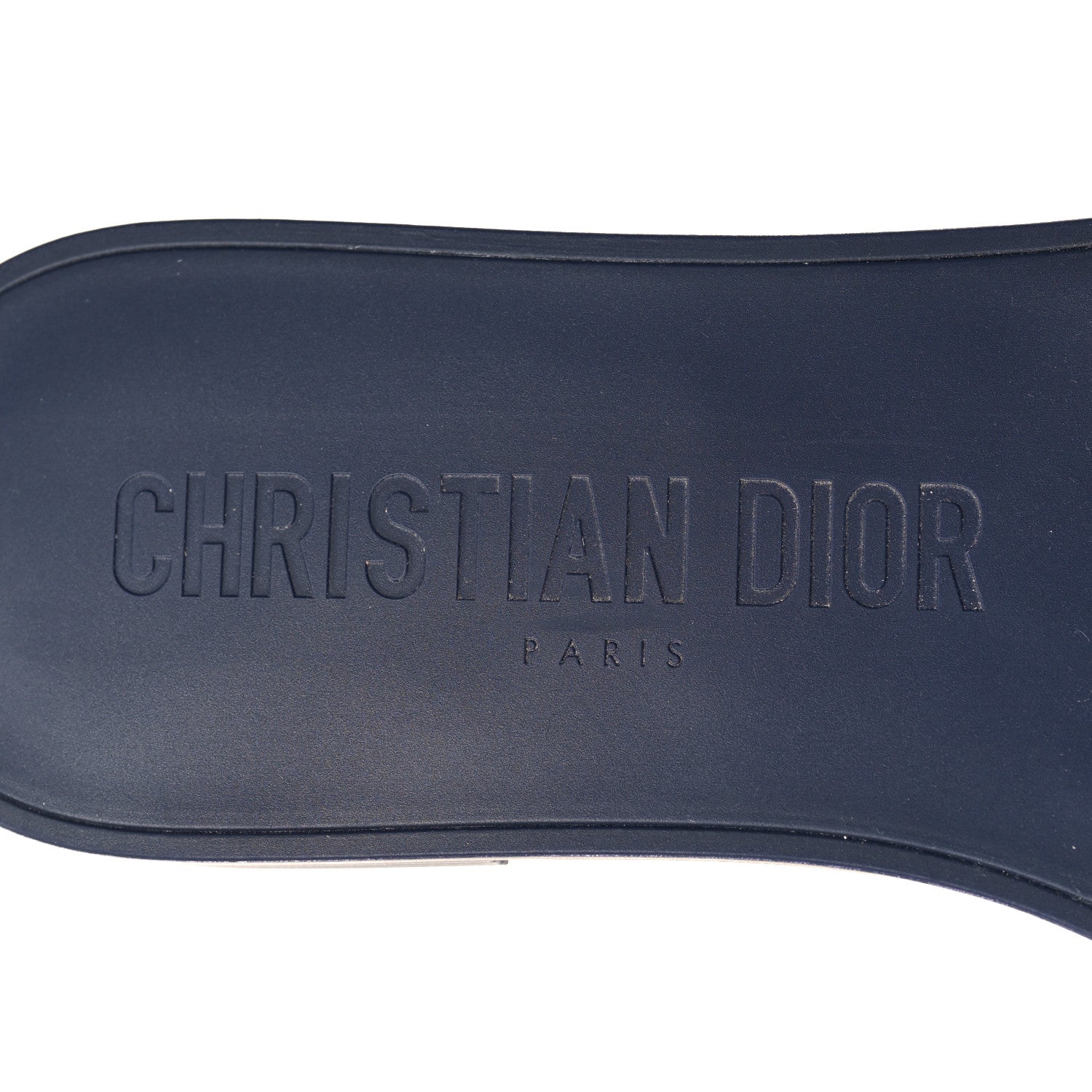 Christian Dior Technical Stretch Fabric Camouflage Dio(r)evolution Slide Sandals 37 Deep Blue 9 of 9