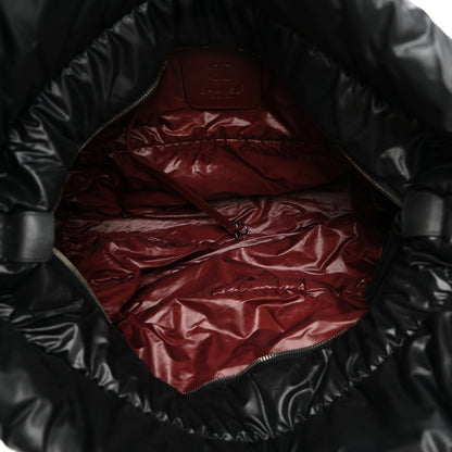 Chanel Nylon Quilted Large Coco Cocoon Tote Black 5 of 12