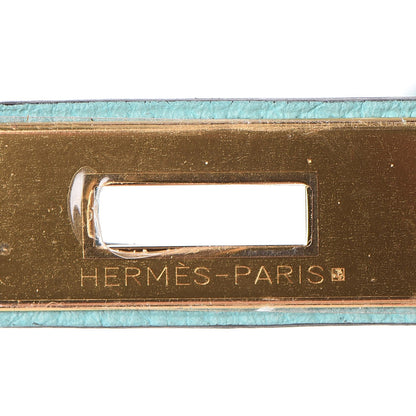 Hermes Togo Birkin 30 Bleu Atoll 19 of 33